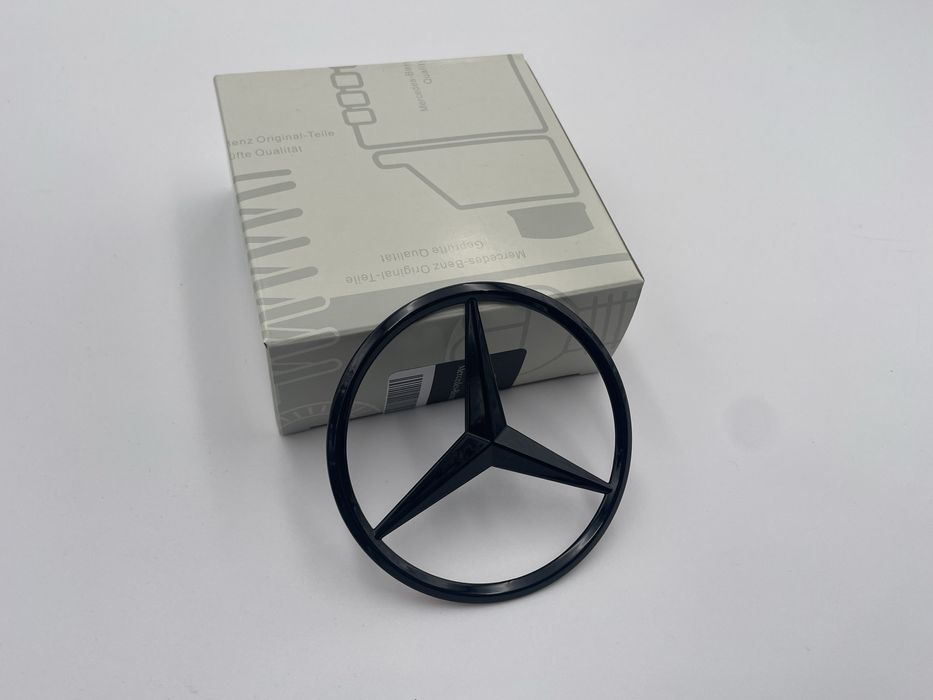 Emblema Mercedes W205 haion C negru