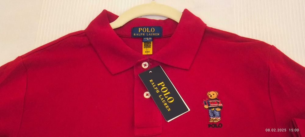 Polo Ralph Lauren # marimea S #  rosu inchis #nou cu eticheta