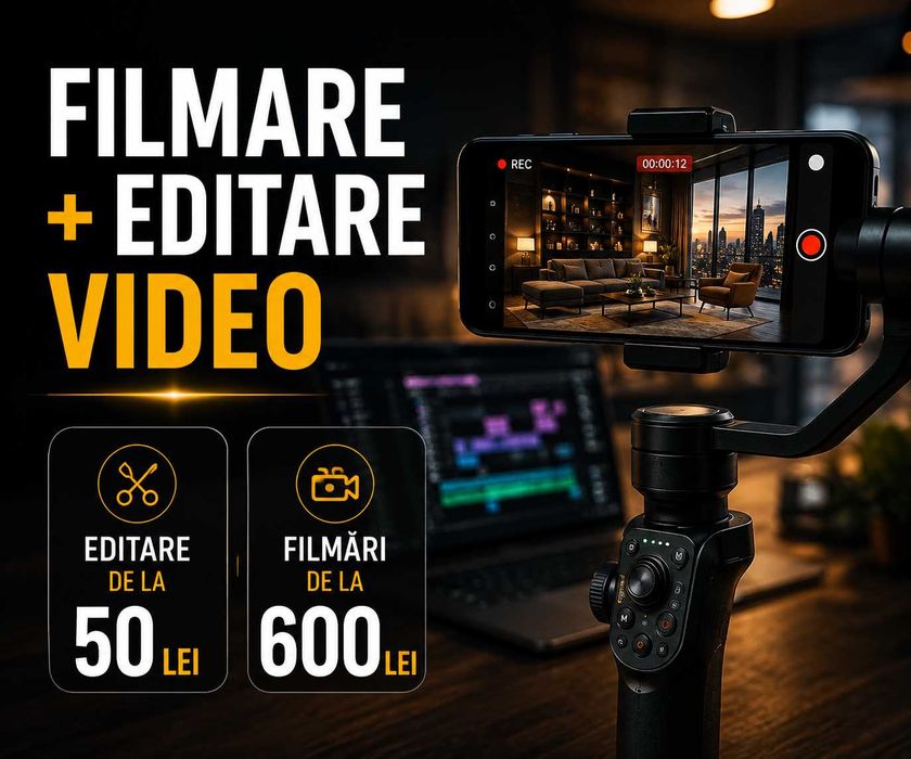 Content TikTok/Reels pentru business-uri | Filmare + editare