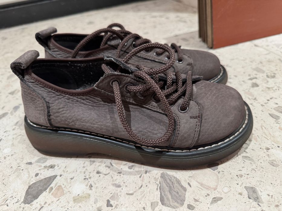 Кожаные туфли дерби