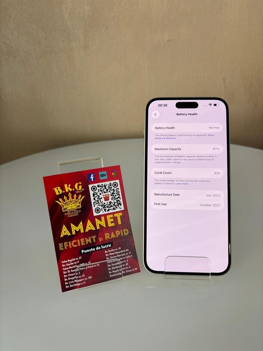 Iphone 15 Plus 256gb Amanet BKG