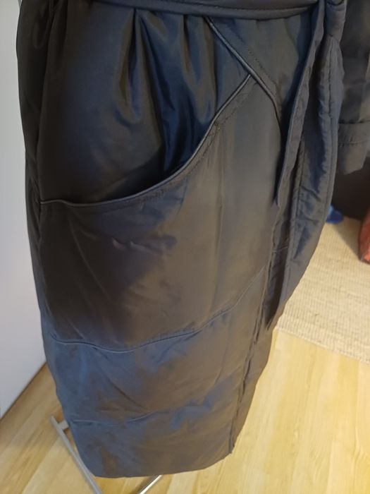 Palton cu puf de gasca