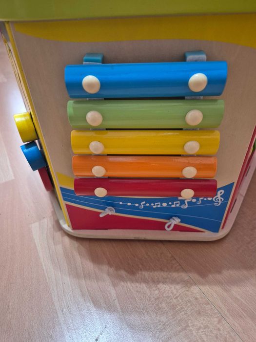 Дървен куб за игра Acool Toy