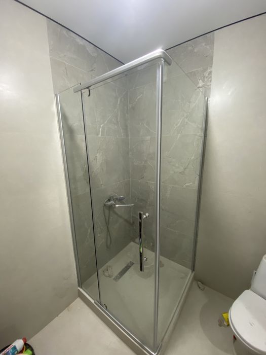 установка душ кабин