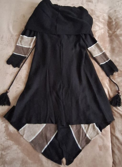 Rochie tricotată în stil boho-chic