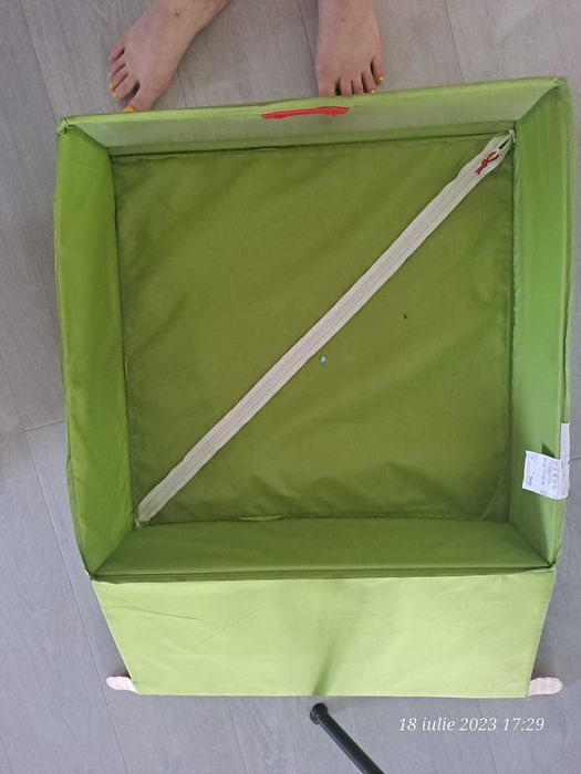 Vând cutie de depozitare jucării IKEA