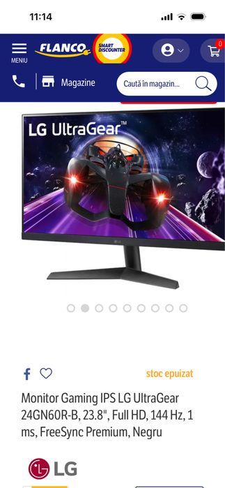 Monitor gaming Ultra Gear