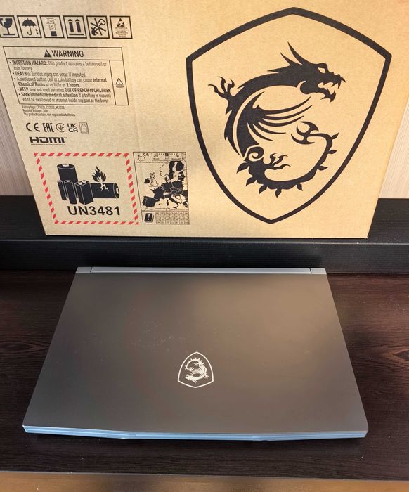 Нов MSI Thin A15, Ryzen 7 7735HS, 16GB, 512GB SSD, RTX 4050