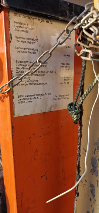 Vand centrala pe lemne