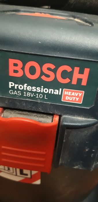 Aspirator Bosch Professional GAS 18V-10, fara acumulatori si incarcator in setul de livrare, volum rezervor 10 l, accesorii