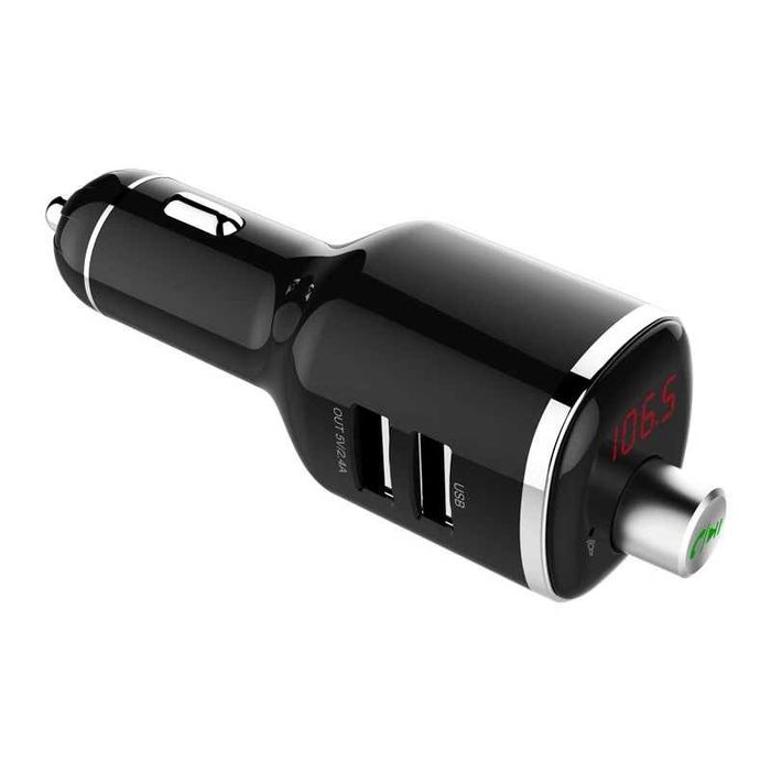 Diva MP3 FM Трансмитер и зарядно за автомобил  Bluetooth, 2 x USB