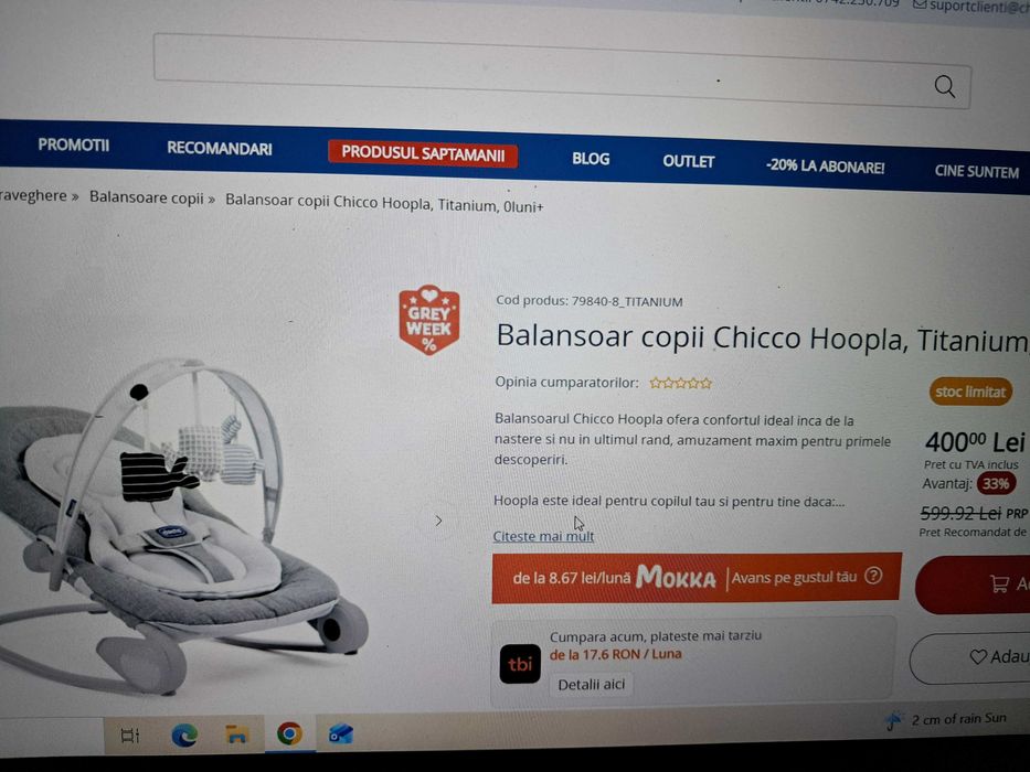 balansoar copii Chicco