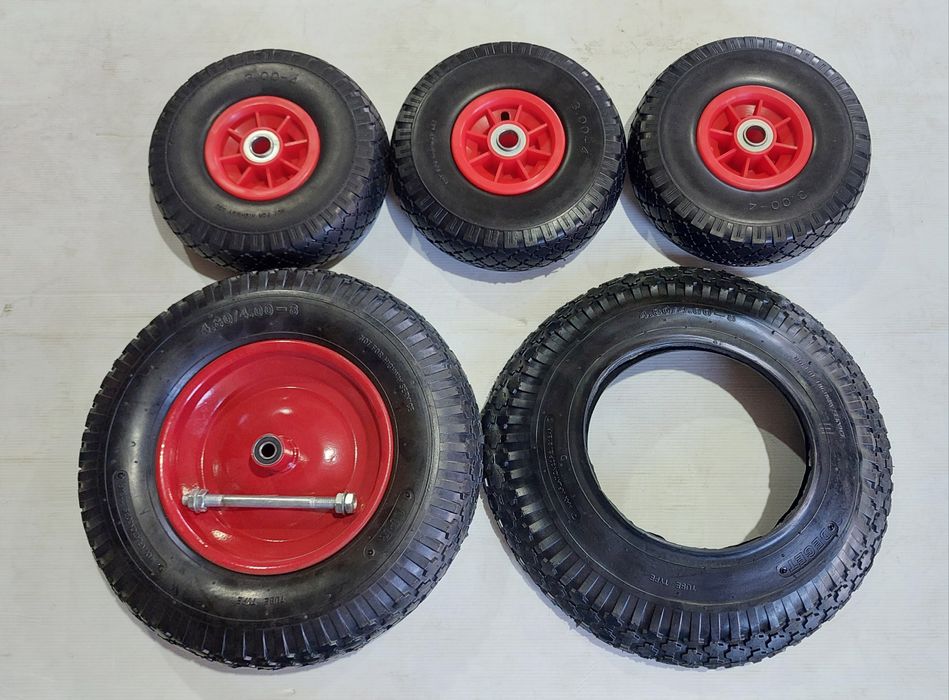 Колело за ръчна количка 4.00-8 380мм , 260х85мм