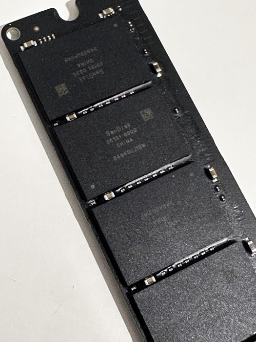 Hdd Ssd 256Gb sandisk apple macbook pro