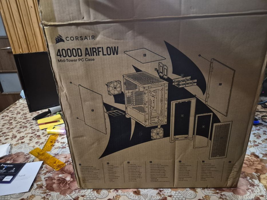 Carcasa Corsair 4000D Ariflow