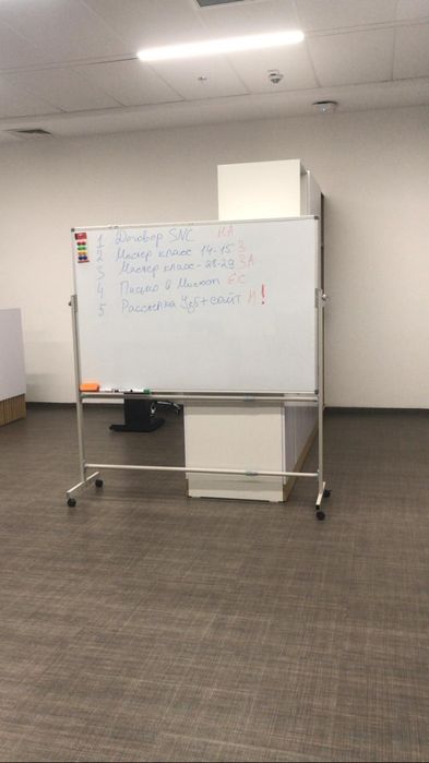 ** В Астане маркерная доска.Для офиса и дома