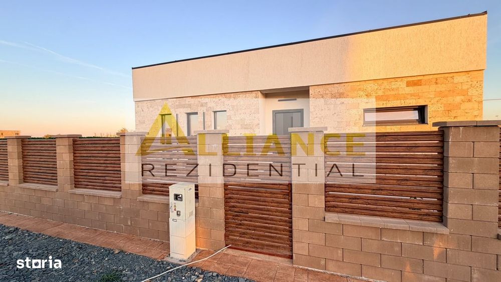 Casa moderna cu 3 camere, 2 bai si teren de 375 mp, aproape de STB