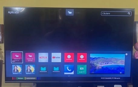 LED Smart TV 3D Philips, 147 cm, 58PUS6809/12, 4K Ultra HD, Clasa A+