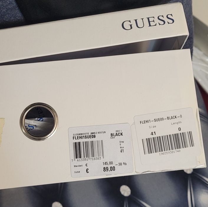 Sandale piele GUESS noi și originale! Mar 40
