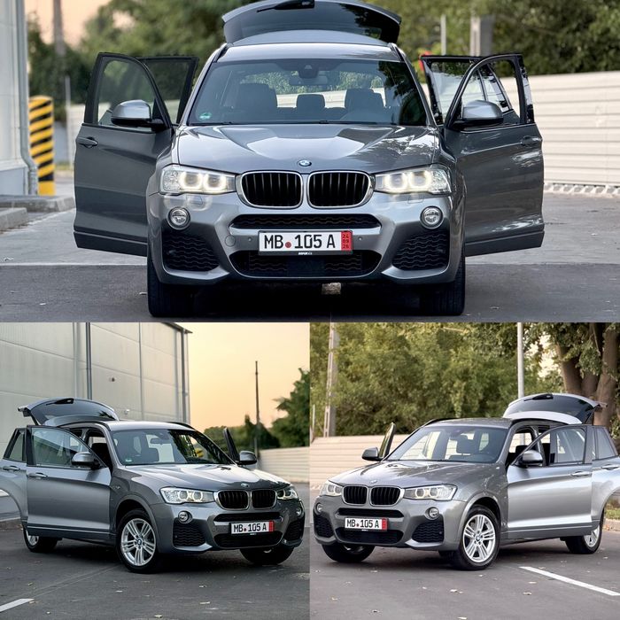 Bmw X3 MPaket XDrive 4x4 Facelift 2016.04 Euro 6 2.0D 190 CP B47 Cutie Automata 8+1 Head Up Display Keyless Go / Entry