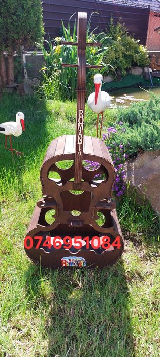 Suport pentru sticle de vin violoncel