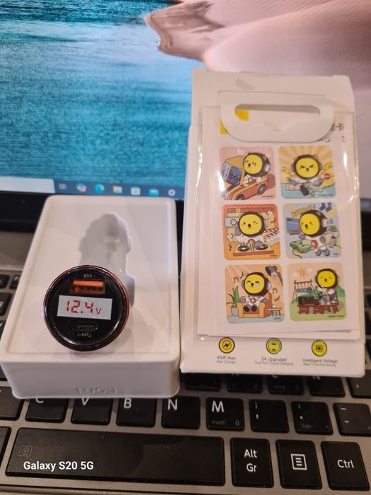 Зарядно USB за автомобил  6А/45w Baseus