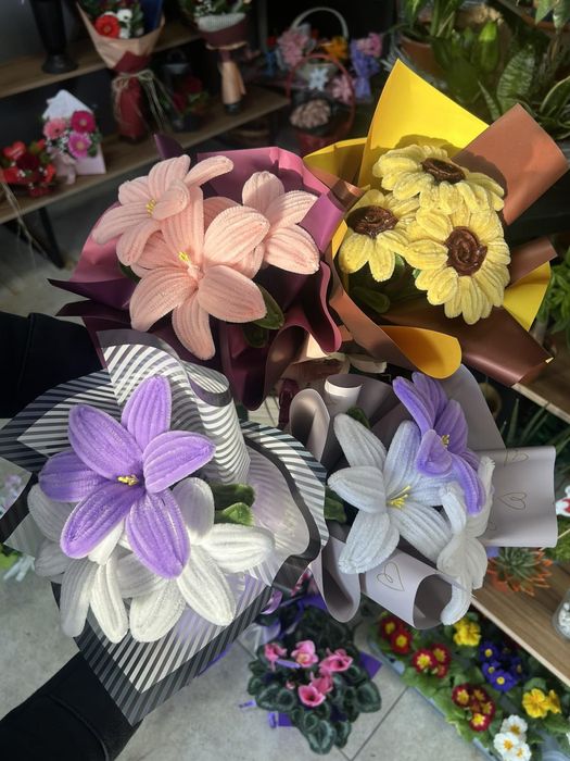 Вечни цветя в саксия