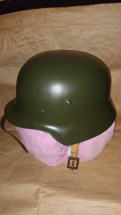 + Casca germana M35 ww2 cu husa camo italian +