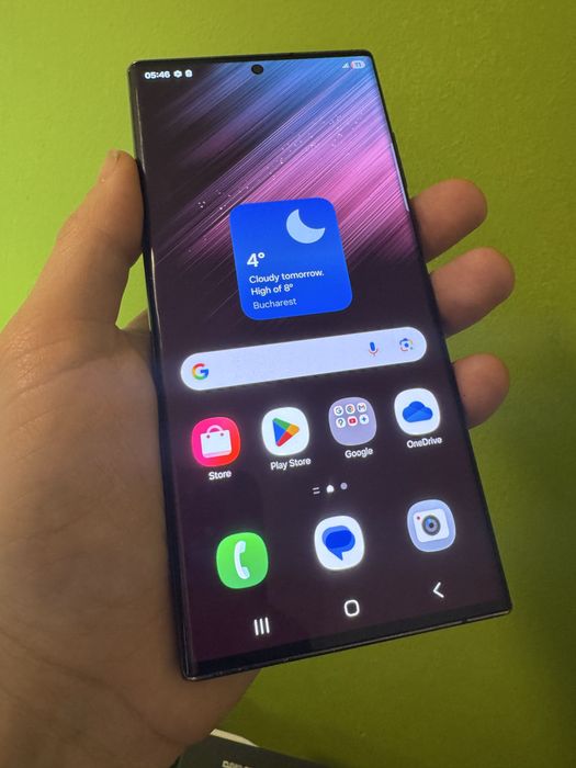 Telefon Samsung Galaxy S22 ultra 256GB, stare perfecta liber de retea