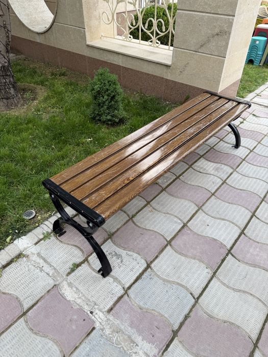 Скамейки разных размеров для сада