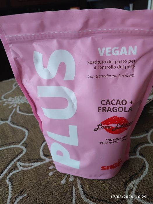 PLUS CACAO/ și căpșuni+vanilie+cacao vegane