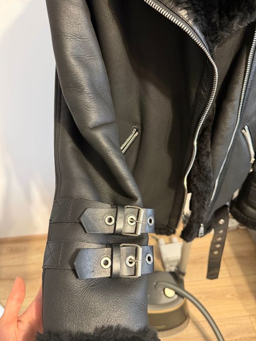 Jacheta din cojoc merinos