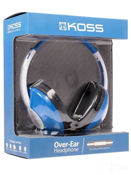 - Накладные наушники Koss UR23iB (Blue)