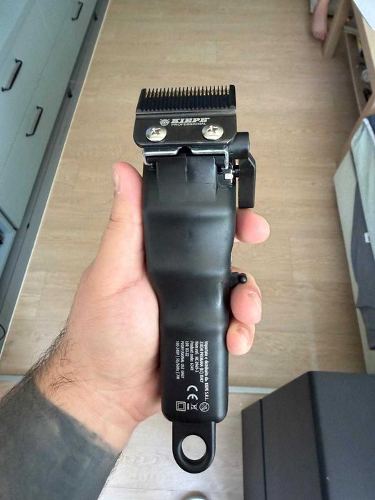 Aparat de tuns cordless 6341, Kiepe Prescelta, 6 inaltatoare, Negru