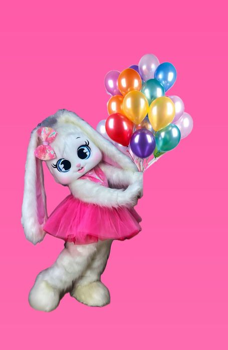 Аниматор Белый Зайка Мишка