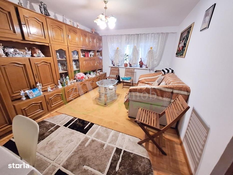 Apartament 2 camere+balcon de 8.5 mp, Mobilat, zona Nord