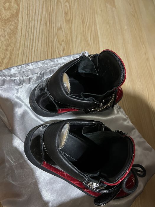 Sneakers Giuseppe Zanotti catifea marimea 38