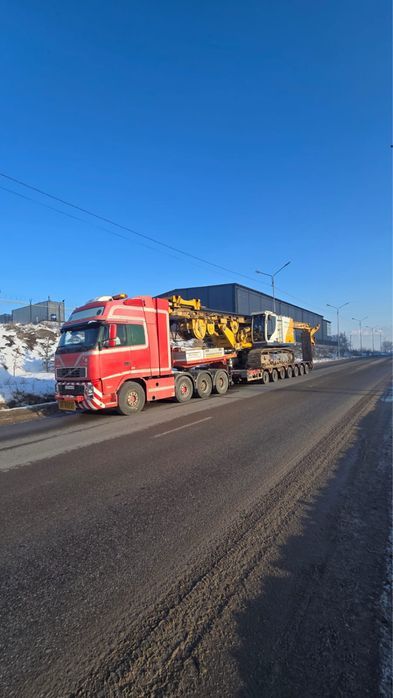 Услуги тралов габарит не габарит любой сложности от 10 до 150 тон трал