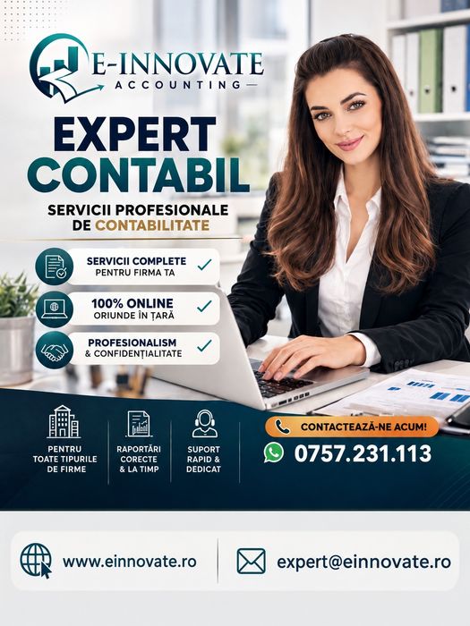 Expert Contabil la un Click Distanță – Servicii în Toată România