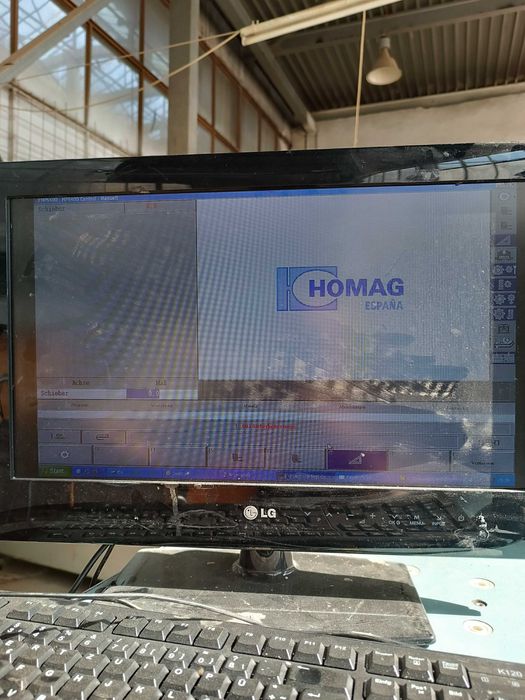 Пакетен циркуляр Homag  и кантираща Holzher 1417