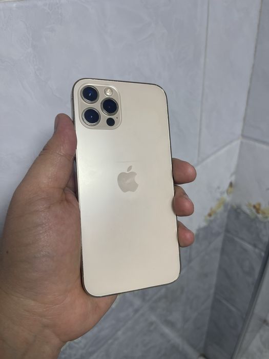 Iphone 12 pro xolati yaxwi aybi yo gold rang