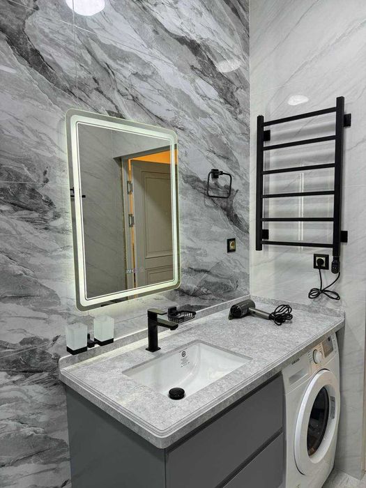 Продается укомплектованная  премиальная квартира на Нукуской. ЖК Орзу