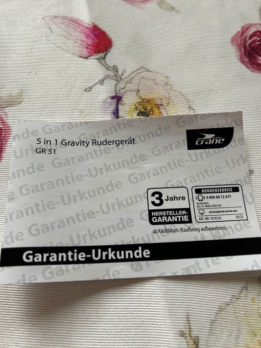 Гребен тренажор Crane 5-in-1 Gravity Rowing Machine Size 51