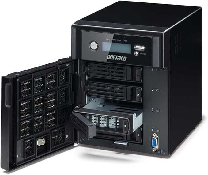 Buffalo NAS TeraStation 5400 8TB 4x2TB/4 bay/2xGE/Atom 2.13GHz/2GB RAM/USB3.0