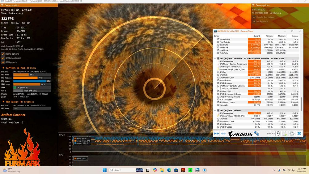 PC Gaming Ryzen 7 9800X3D RX 9070 XT 16GB
