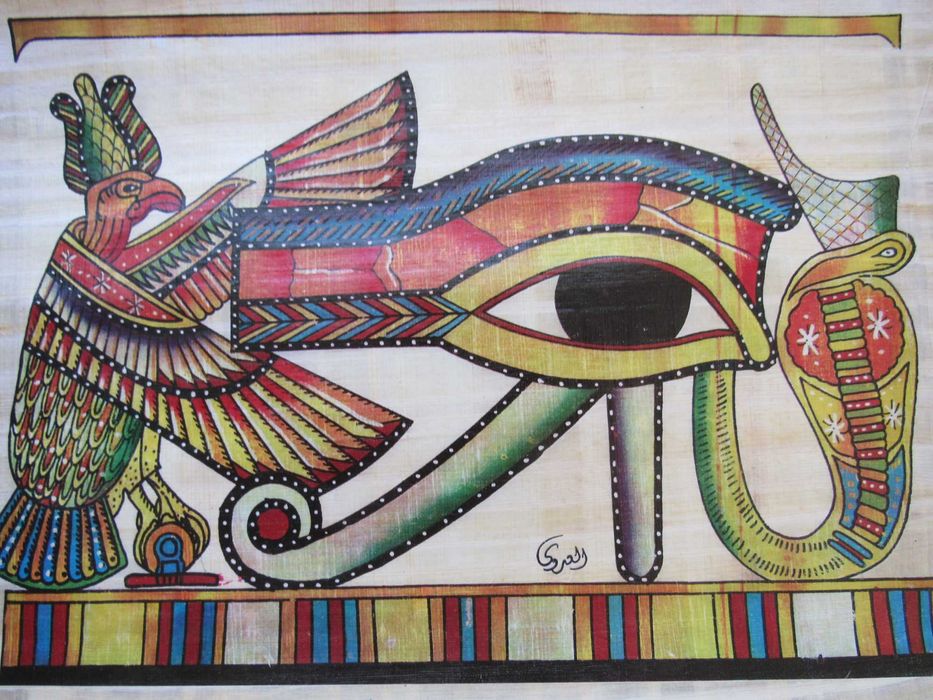 Египетски папирус, серия