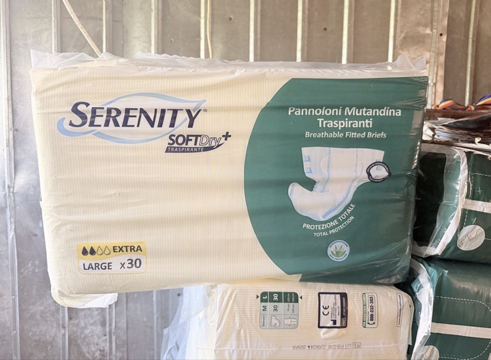 6 buc pampers adult Serenity Soft Dry marimea L