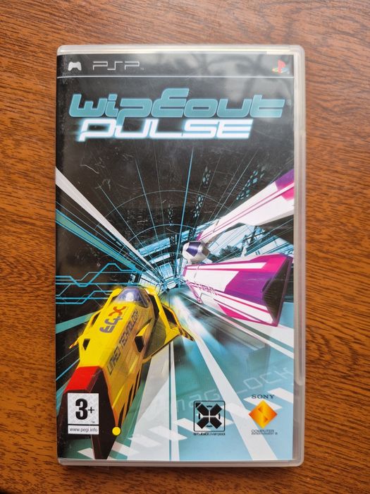 Игра WipEout Pulse для PSP, оригинал UMD