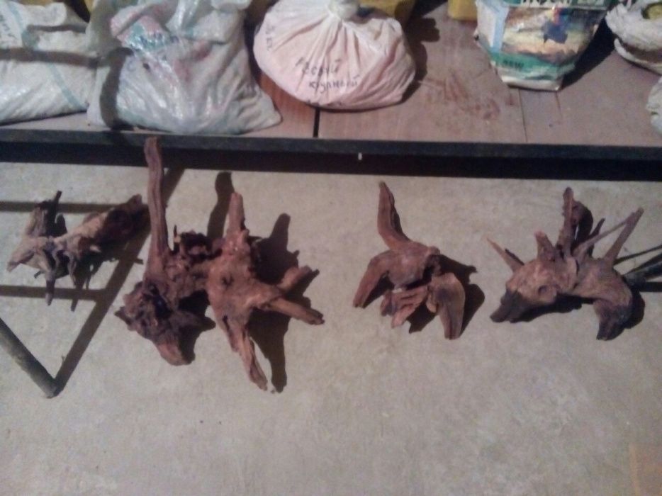 Мангровые коряги для аквариума