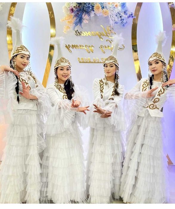 Казахский платье